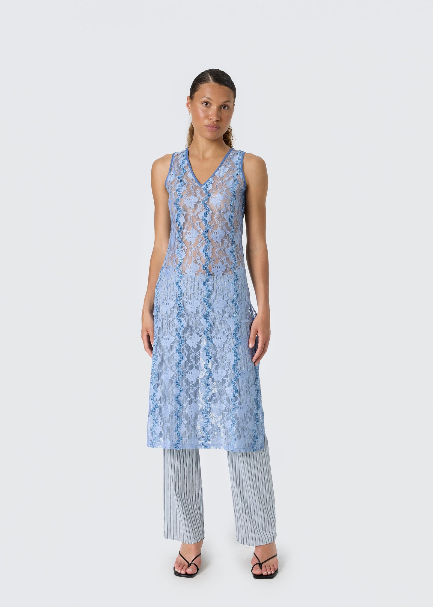 MarlaRS Dress Dusty Blue