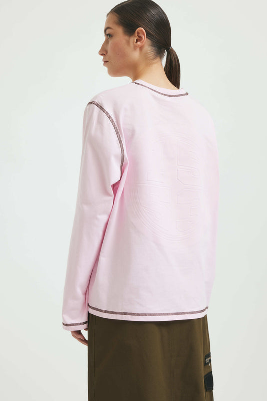 CamRS LS Tee Pastel Pink