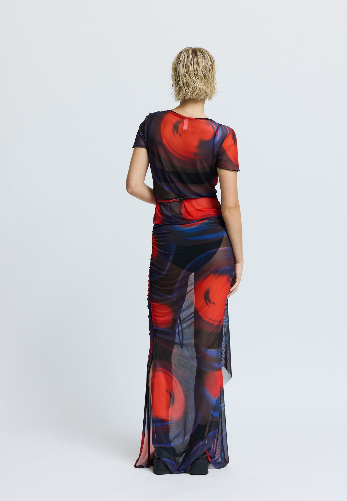 HarperRS Skirt Multi Red