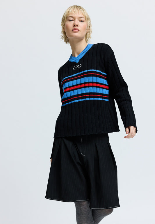 CollinRS Knit  Multi Black