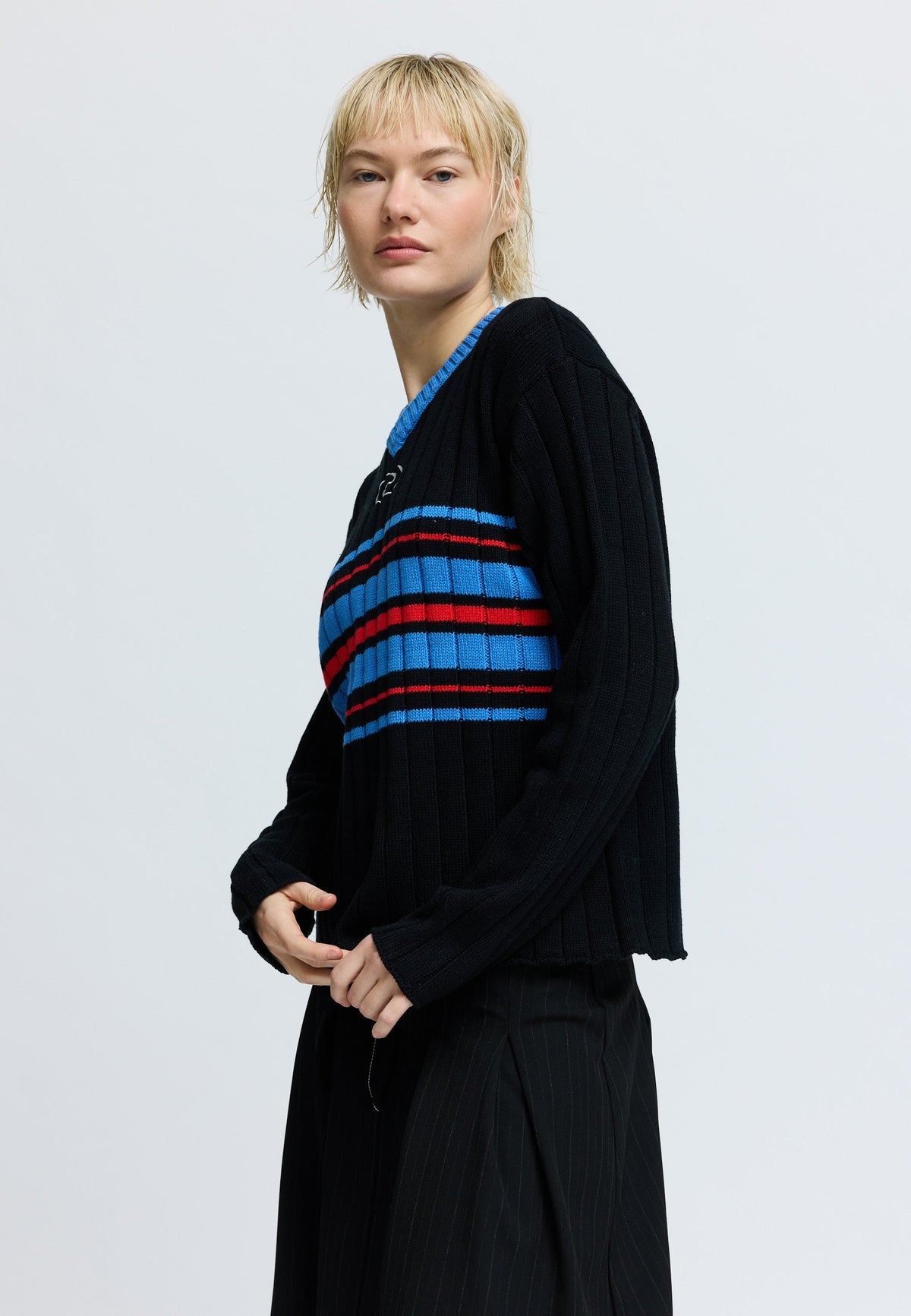 CollinRS Knit  Multi Black