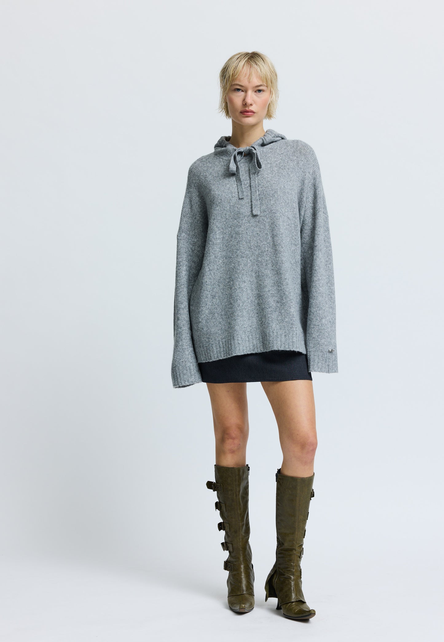 CharlieRS Knit  Grey Melange