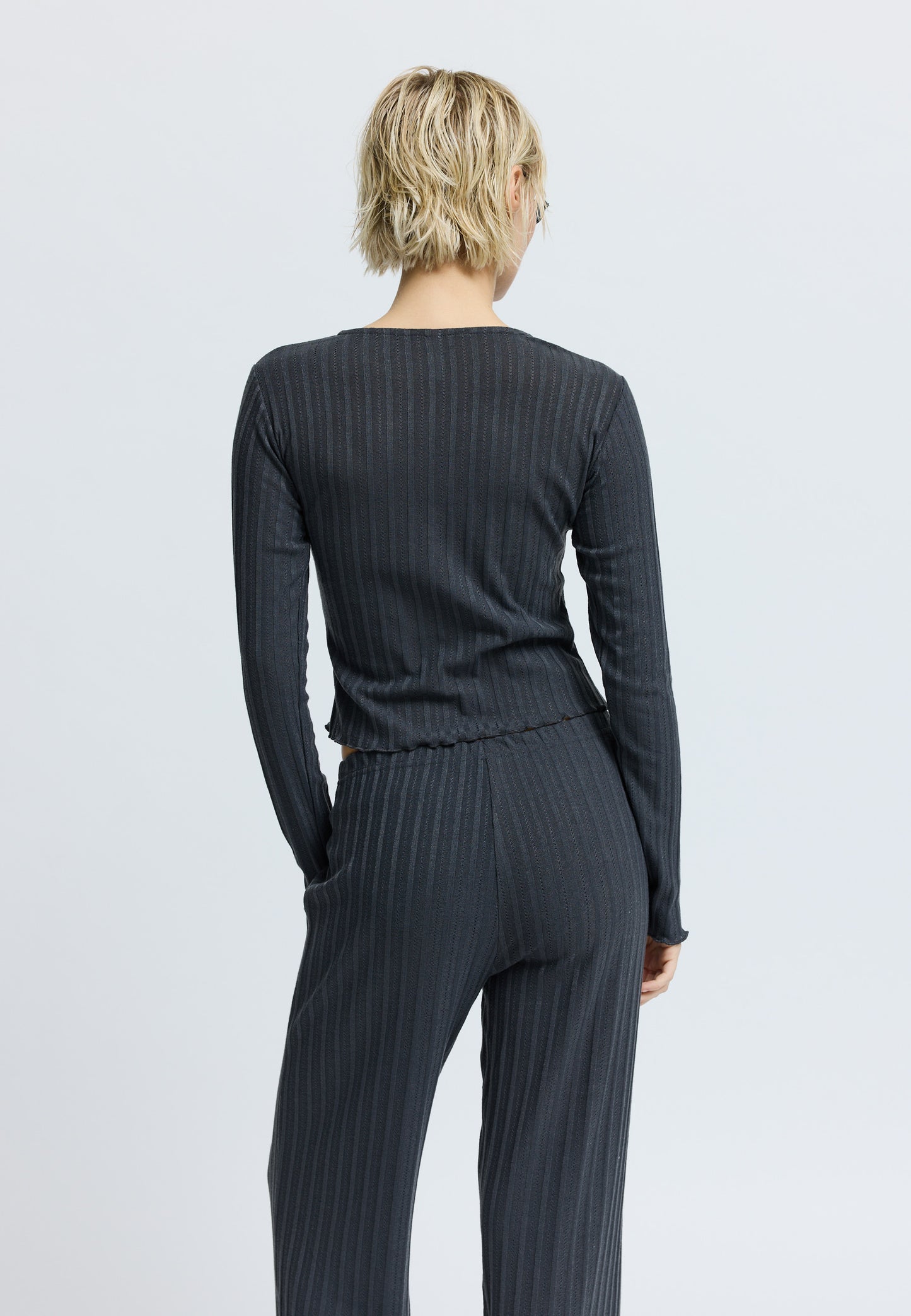 HannahRS Blouse  Grey Melange