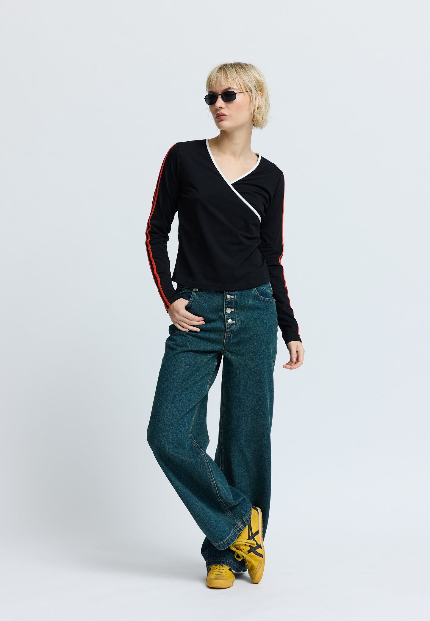 HiroRS Blouse  Black