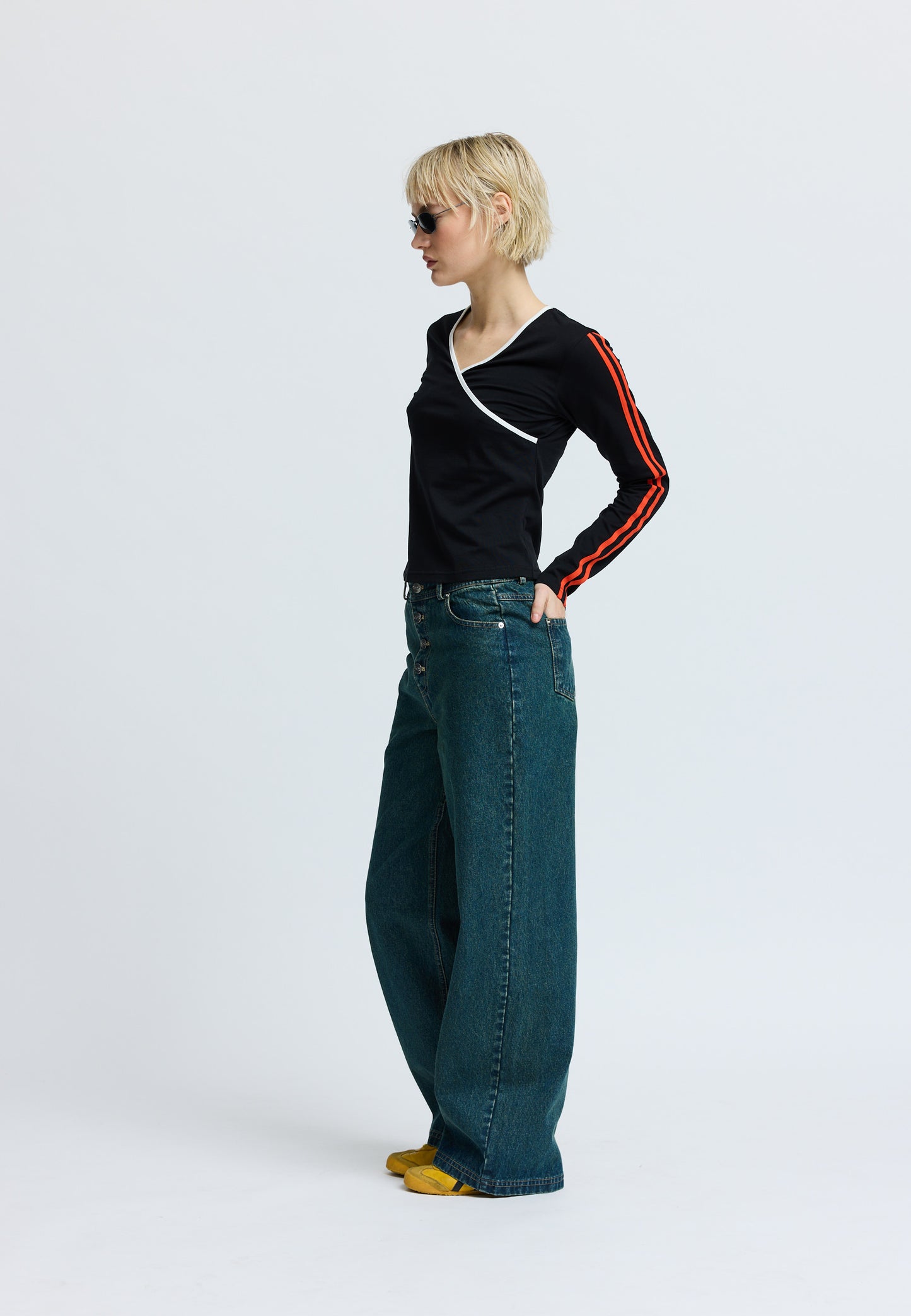 HiroRS Blouse  Black