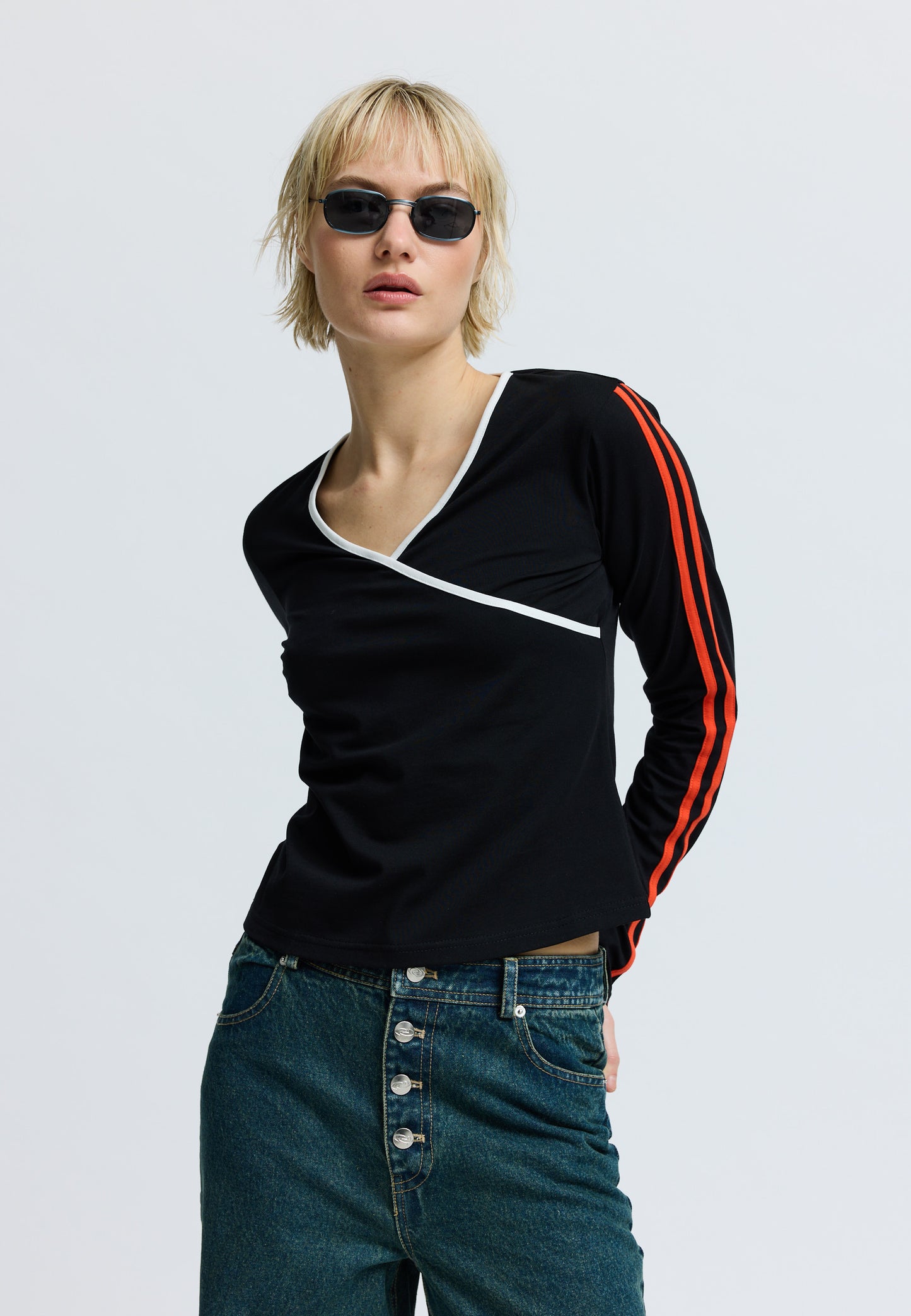 HiroRS Blouse  Black