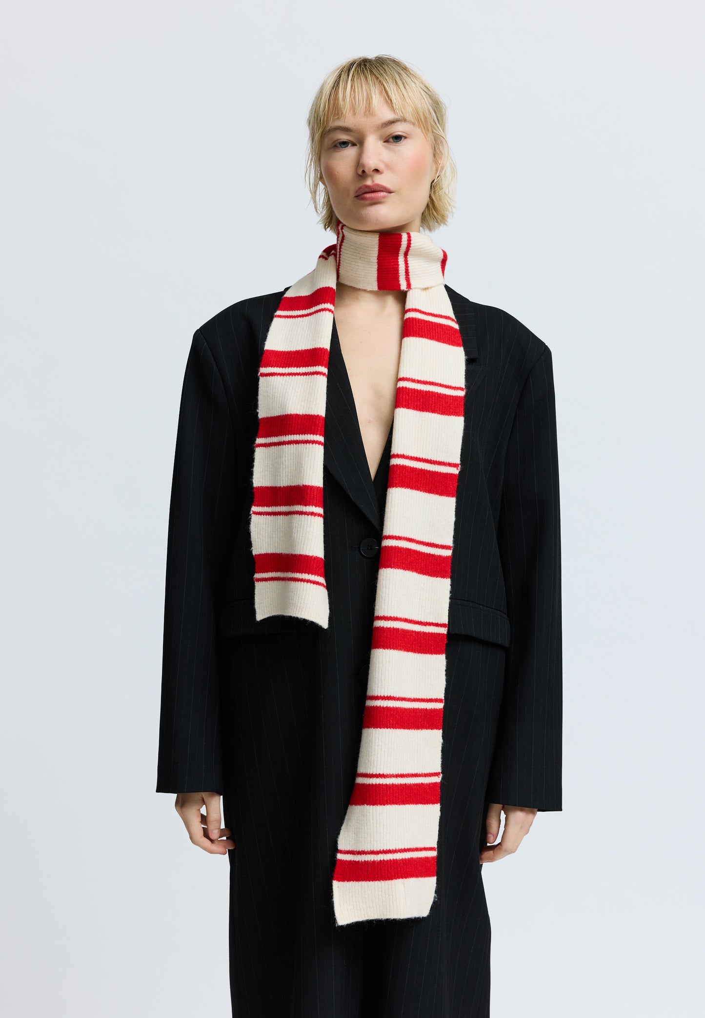 HarmonyRS Scarf  Red Stripe
