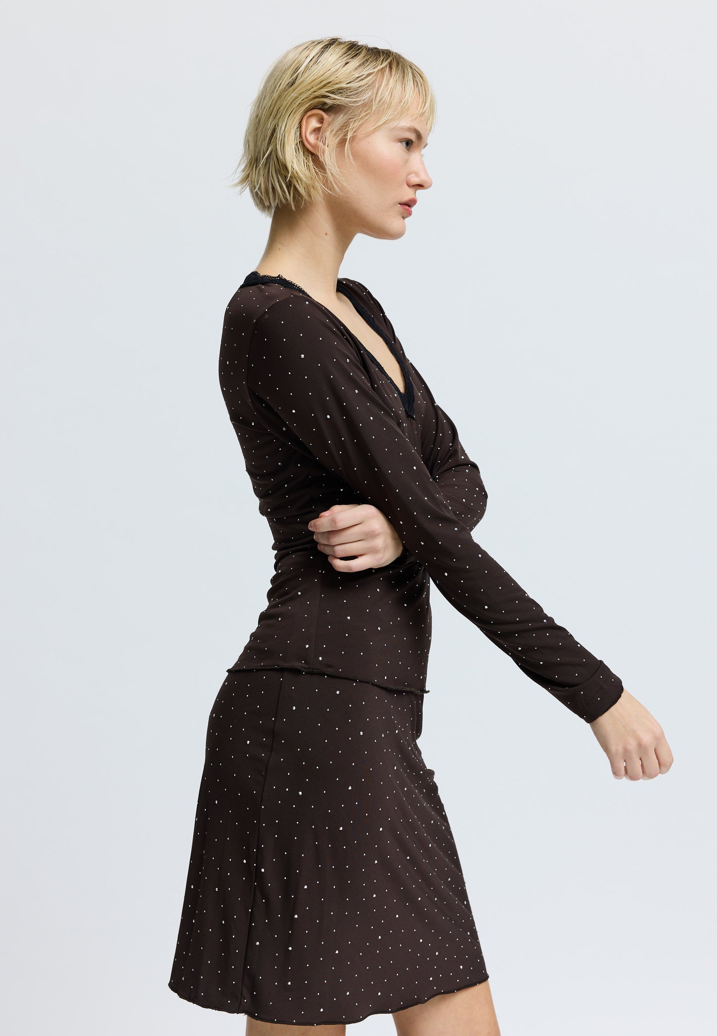 HoneyRS Blouse Dark Brown