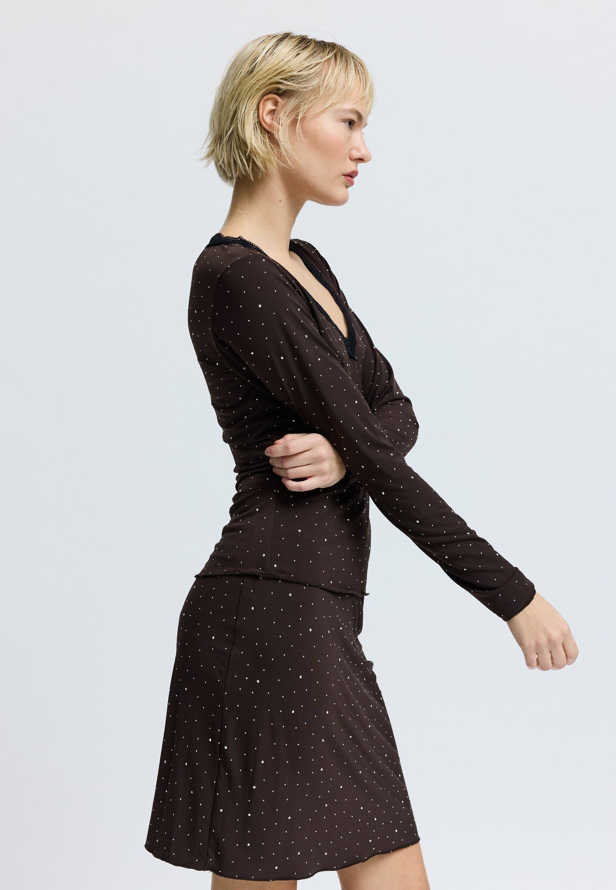 HoneyRS Blouse Dark Brown