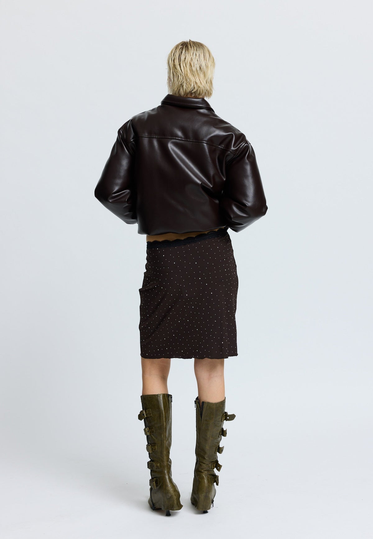 HoneyRS Skirt Dark Brown