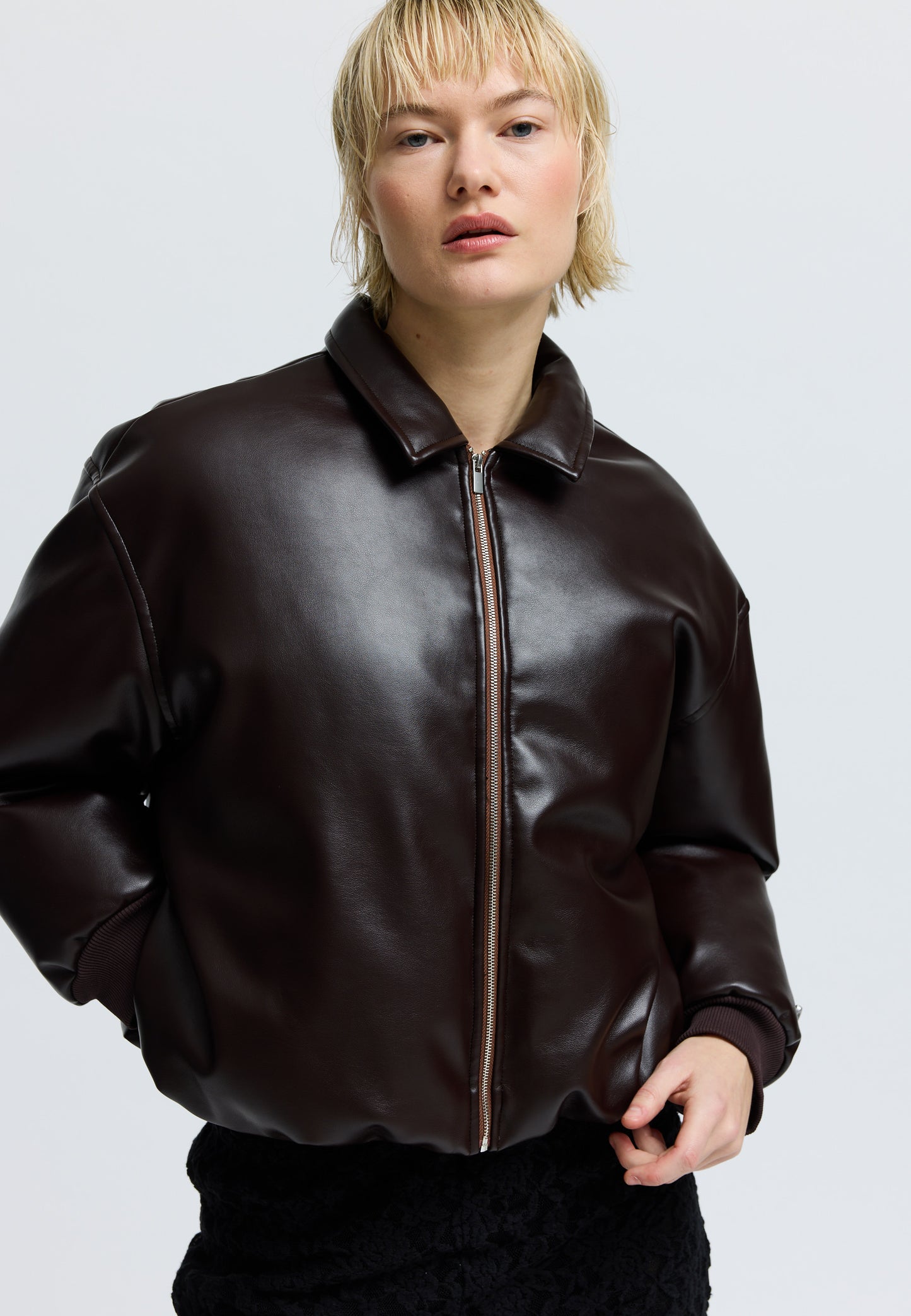 HiraRS Jacket  Dark Brown