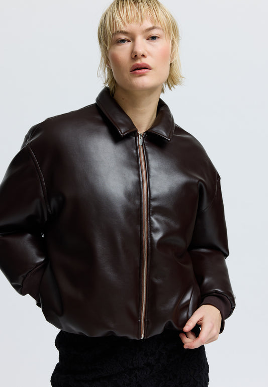 HiraRS Jacket  Dark Brown