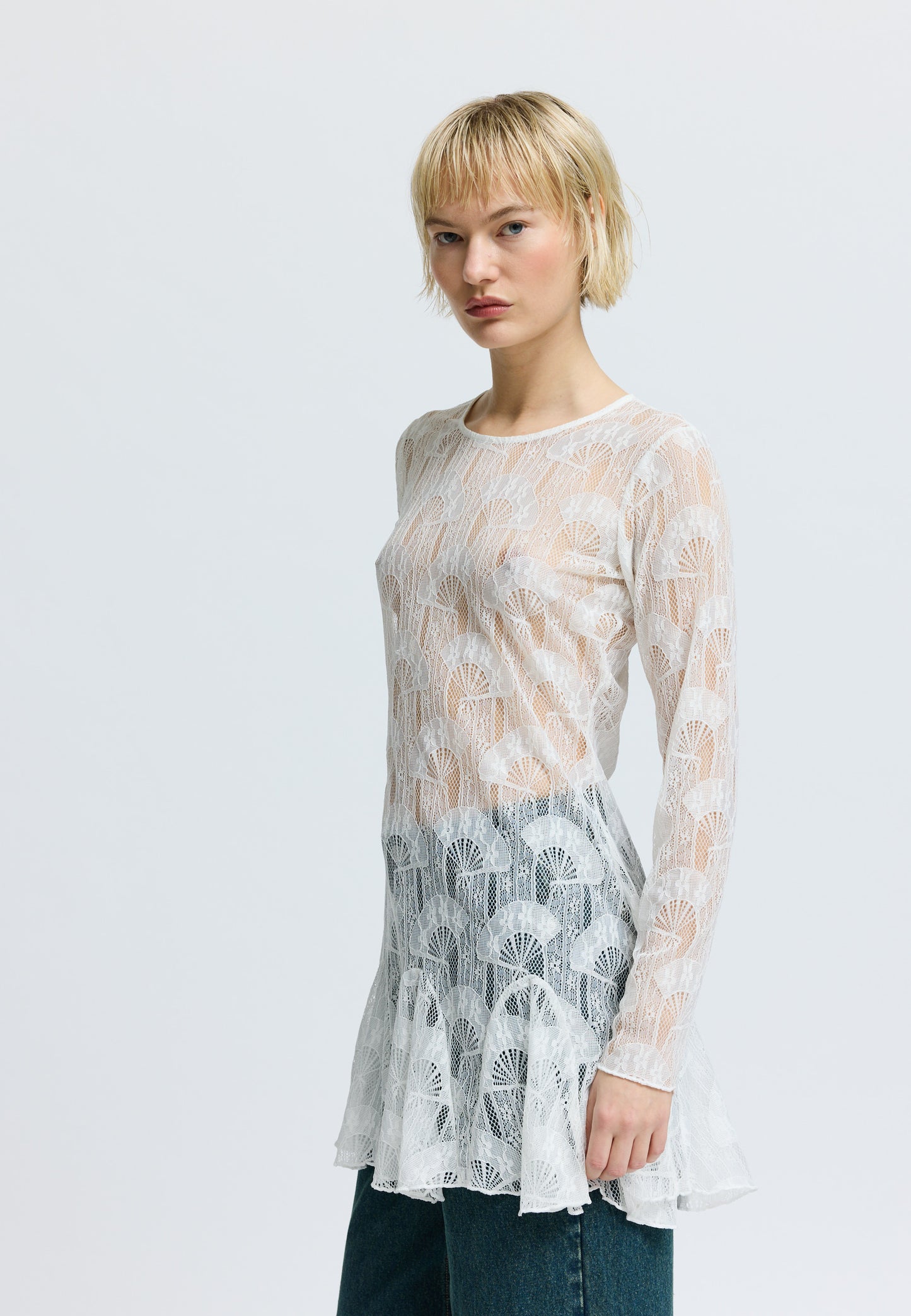 HopeRS Short Dress  White