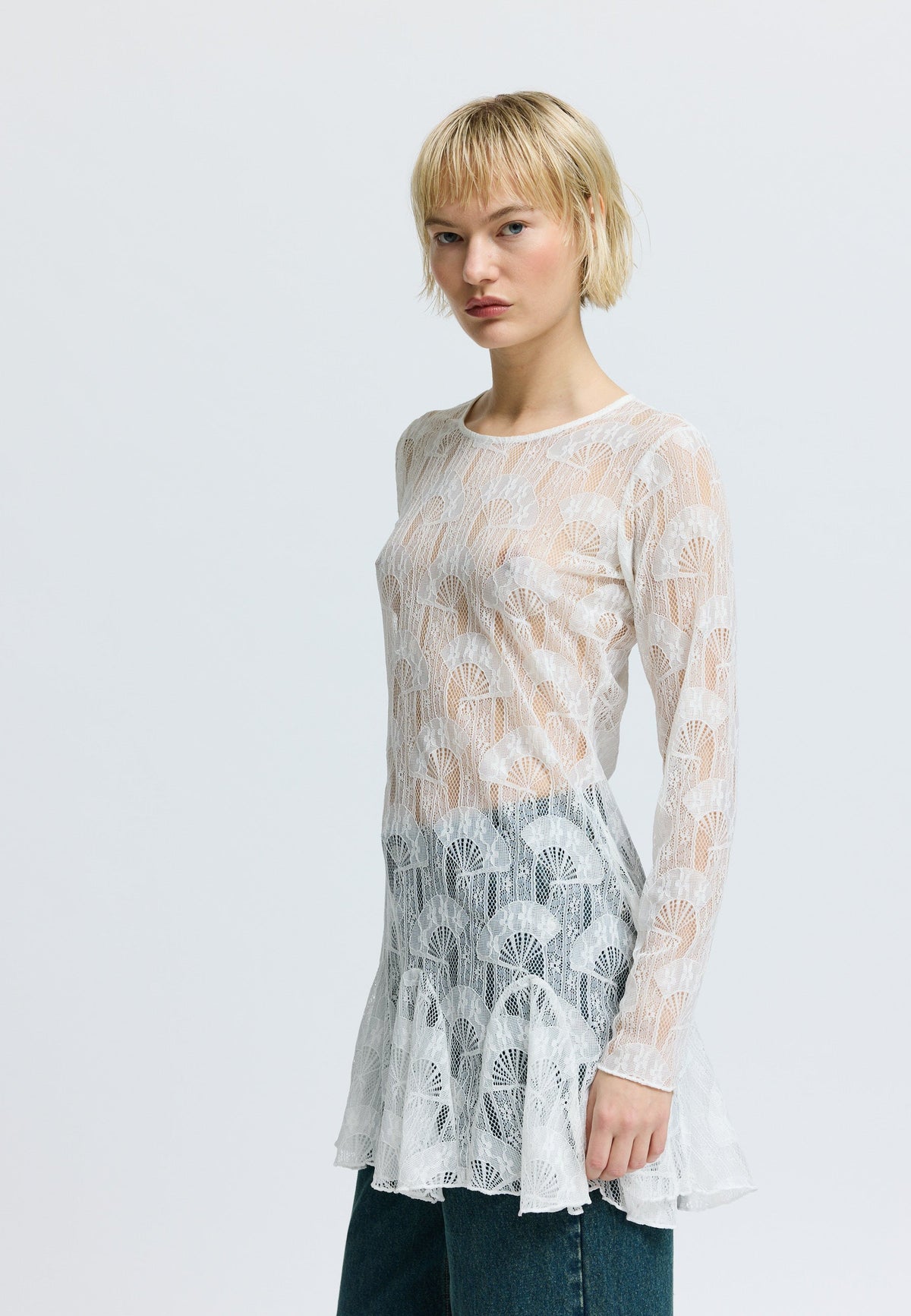 HopeRS Short Dress  White
