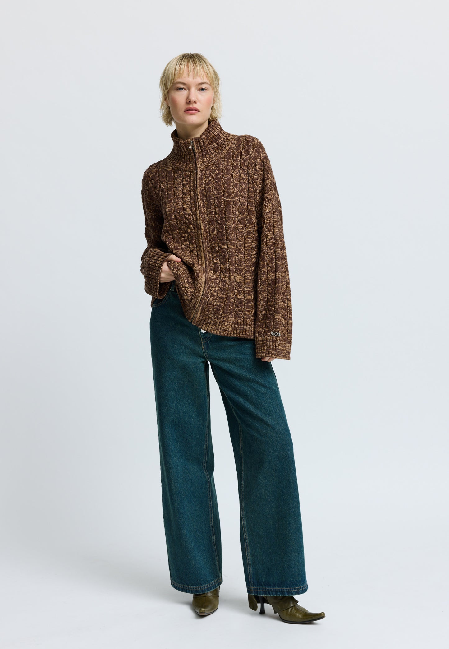 CassidyRS Knit Brown Melange