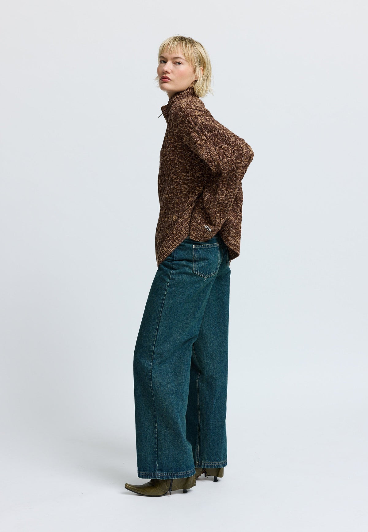 CassidyRS Knit Brown Melange