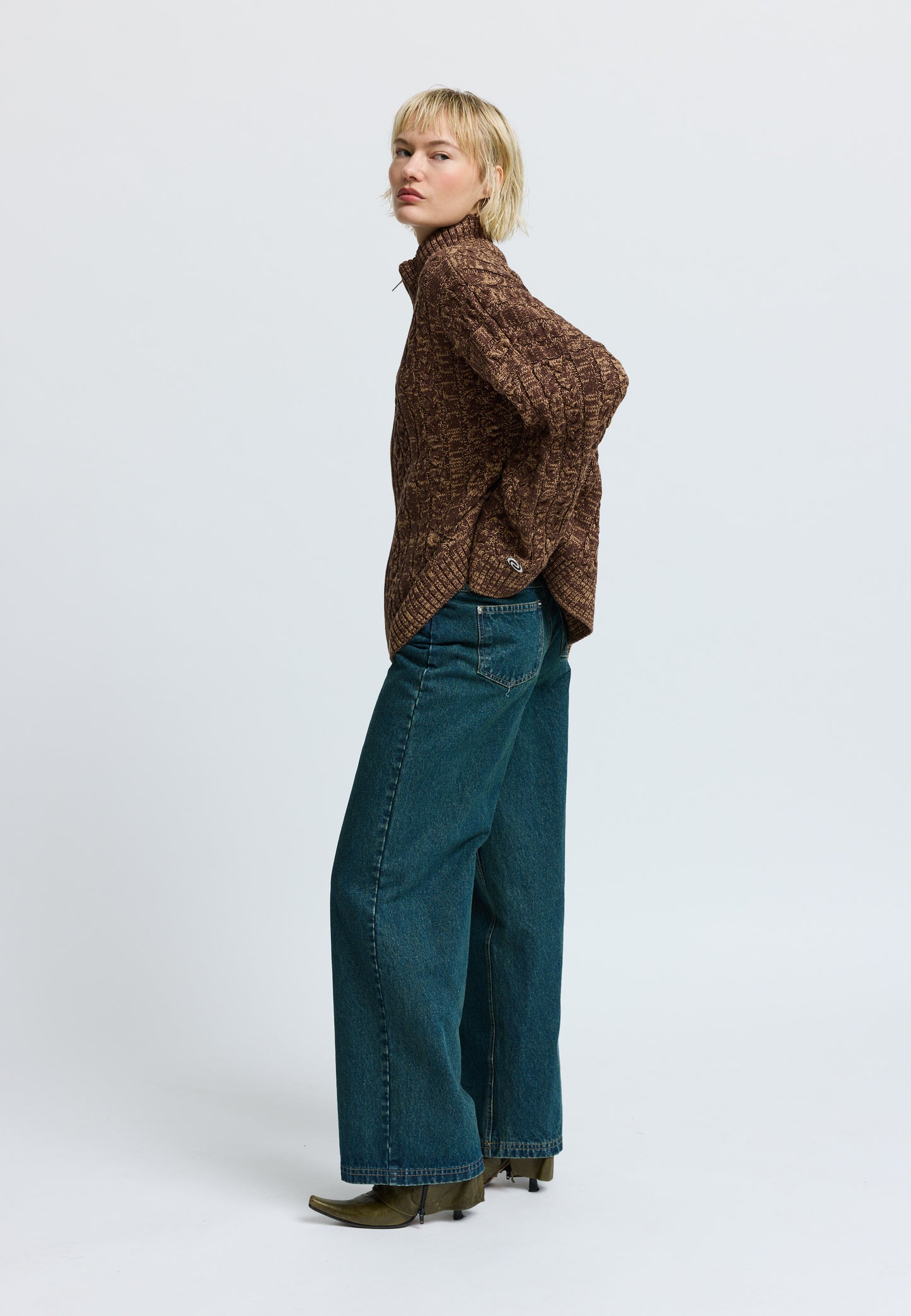 CassidyRS Knit Brown Melange