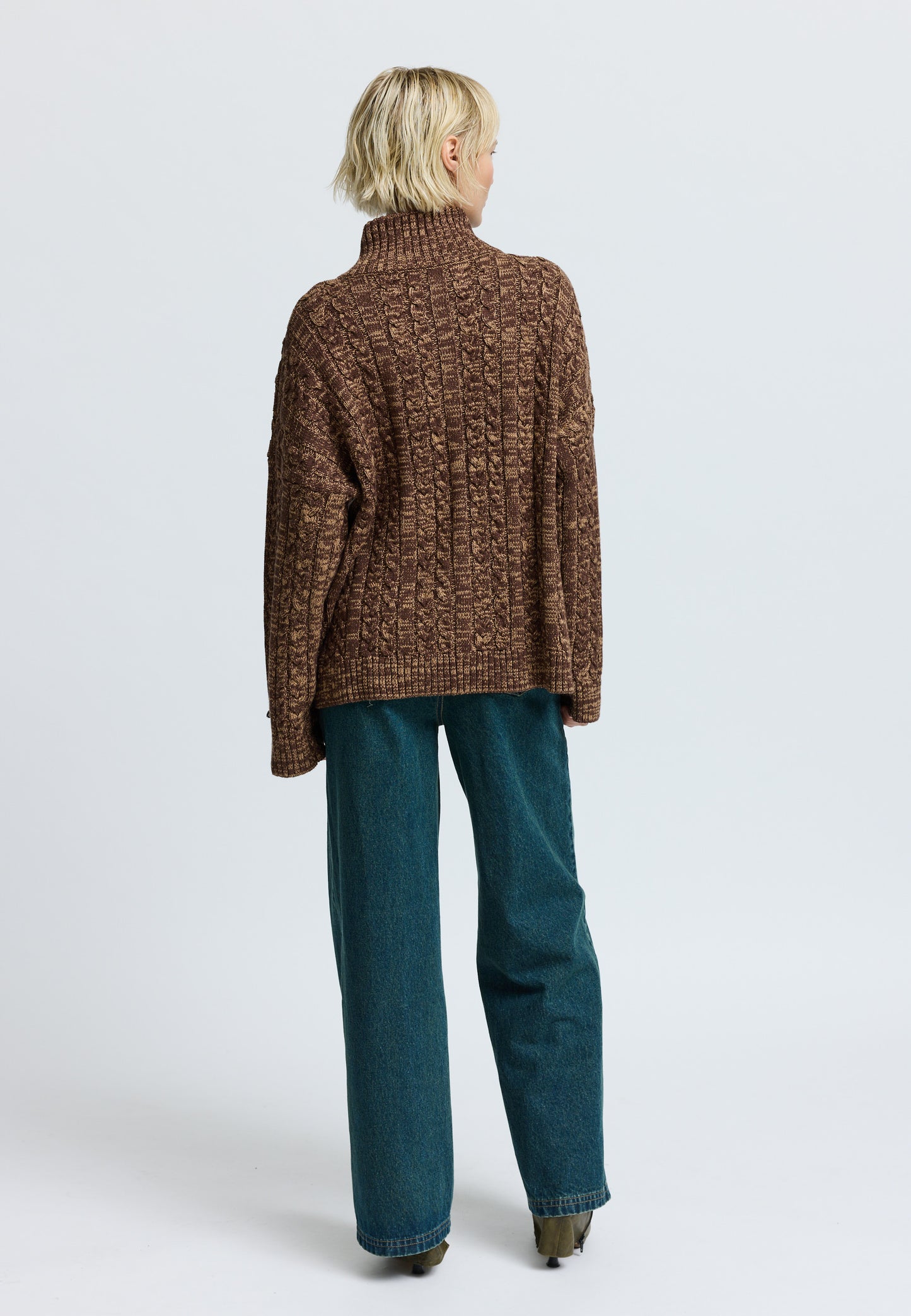 CassidyRS Knit Brown Melange