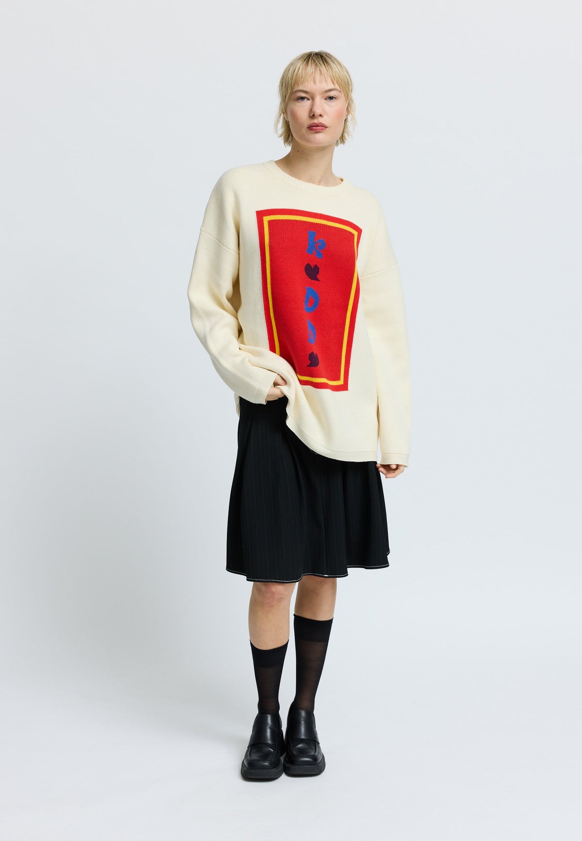 HyldaRS Knit  Creme