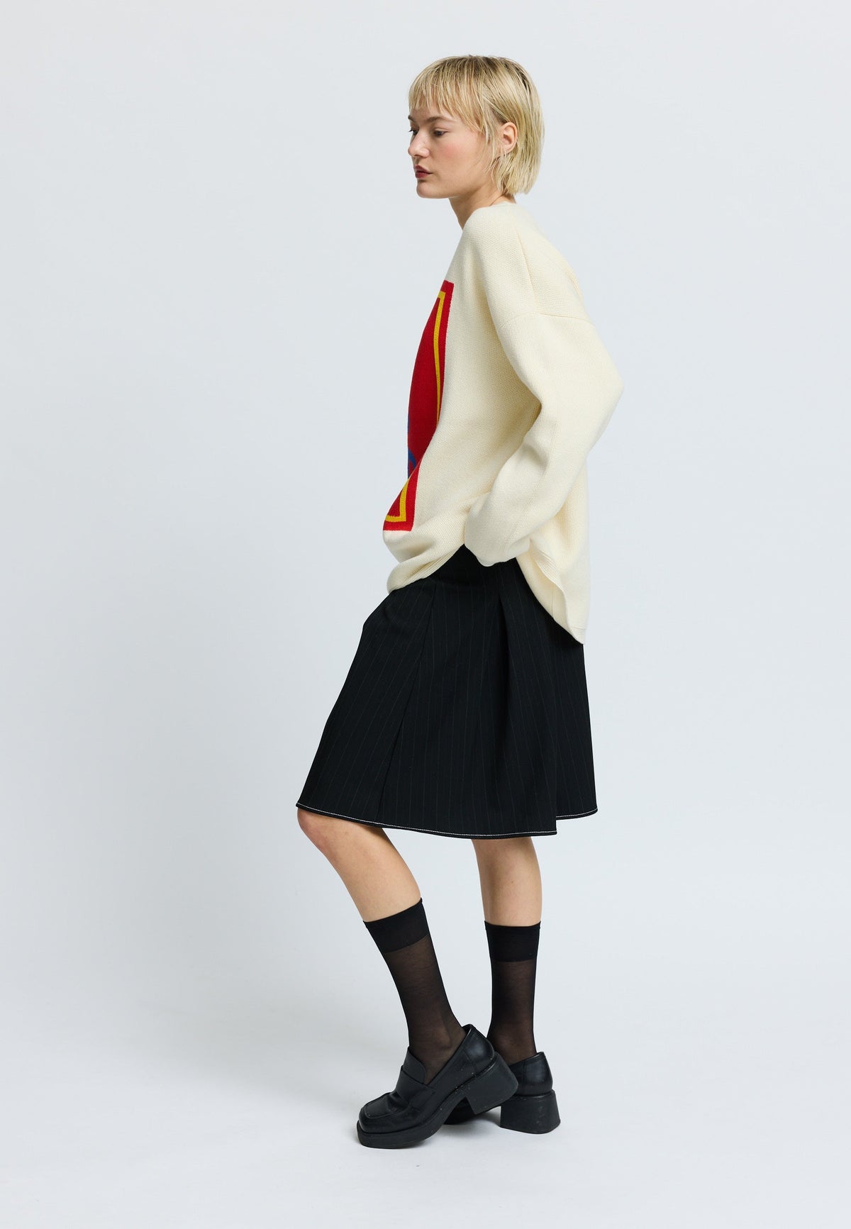 HyldaRS Knit  Creme