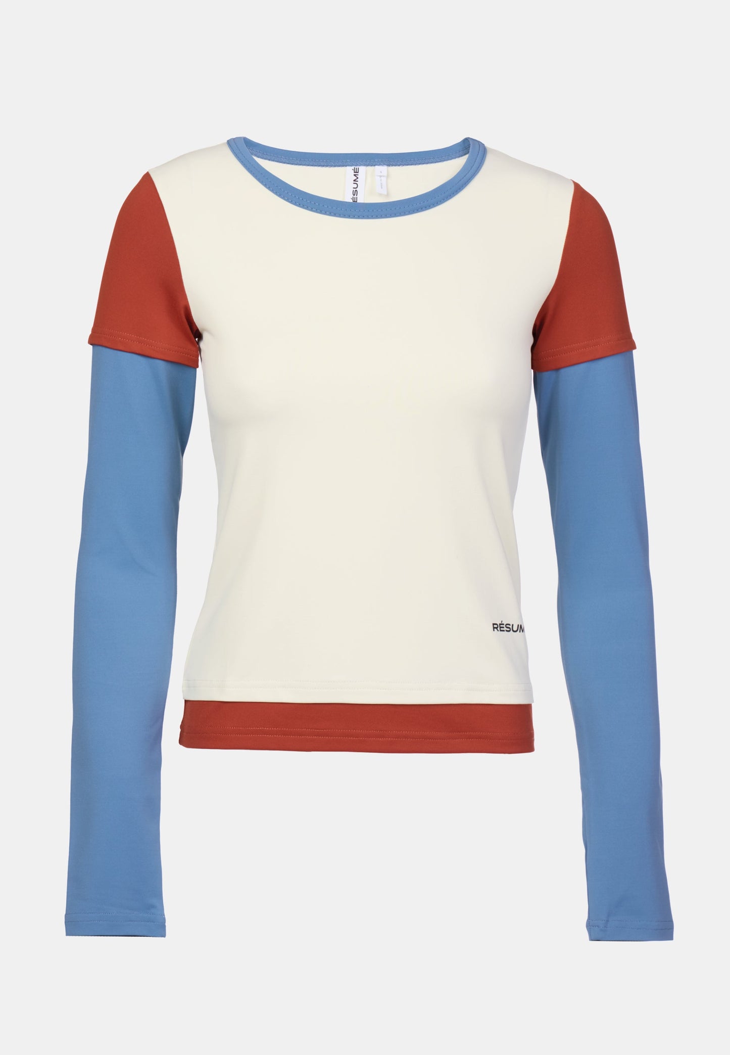 AmariRS Blouse Multi Blue