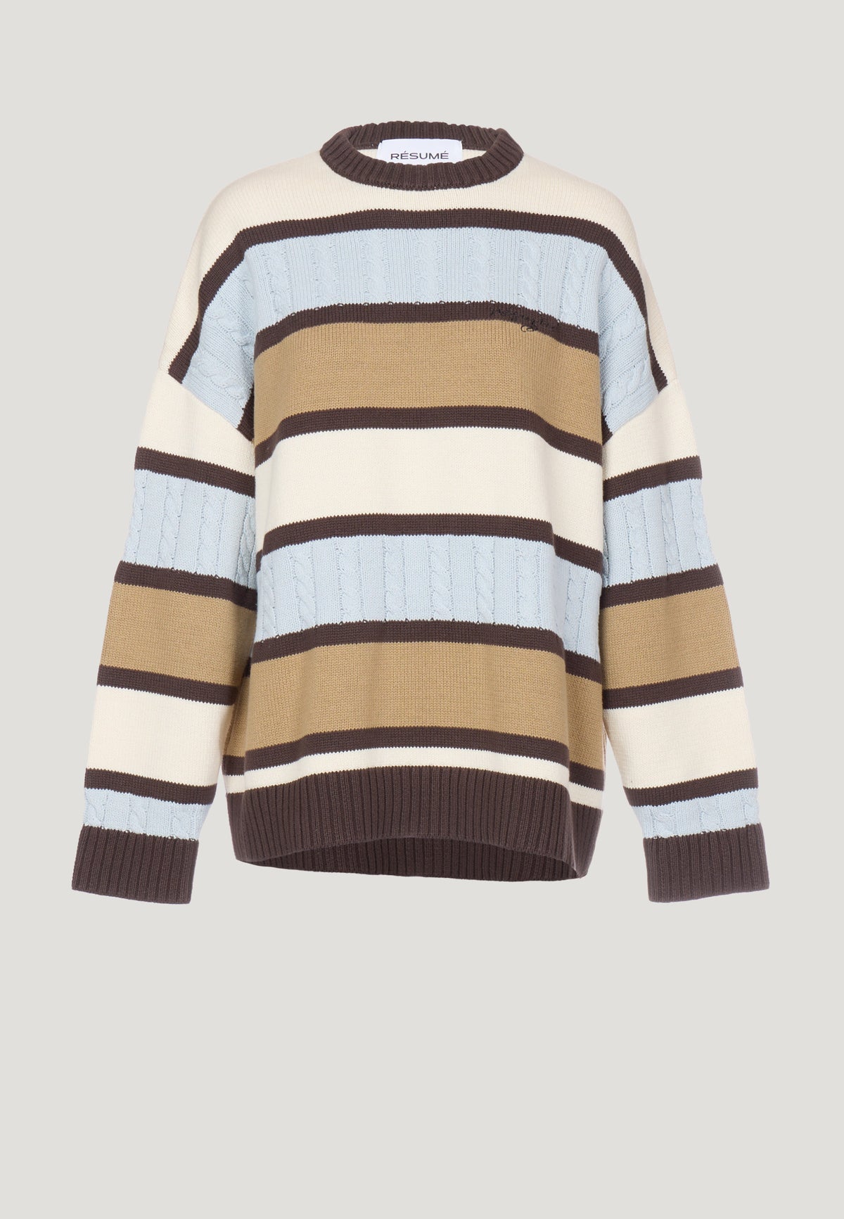 KarloRS Knit  Multi Blue