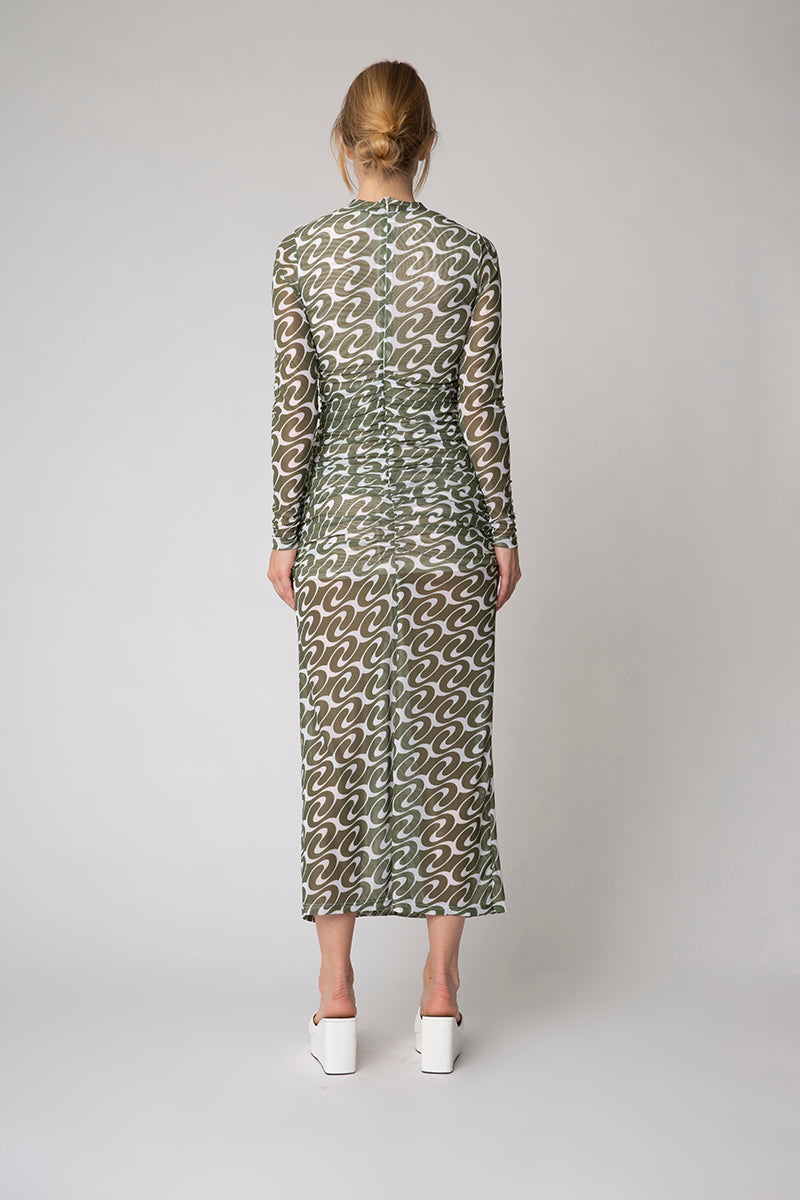 RipleyRS Dress Bronze Green