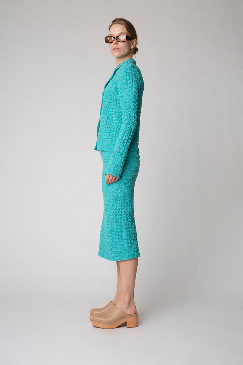 RebbaRS Cardigan Turquoise